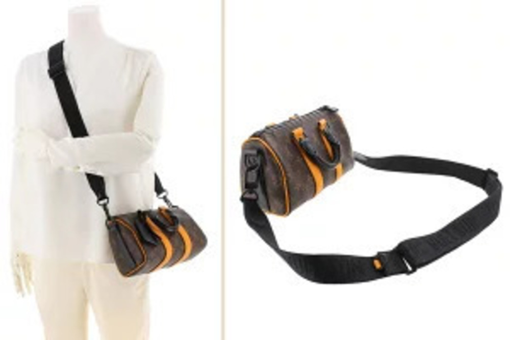 Louis Vuitton Keepall Saffron bag Bandoulire Black